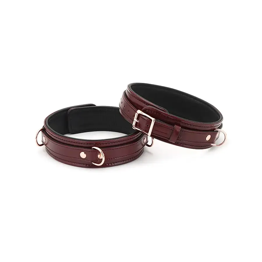 Наручники Liebe Seele Wine Red Thigh Cuffs S Size Львів - фото 1