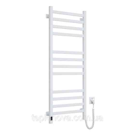 Електрична сушарка для рушників NAVIN Avangard 480х1200 Sensor з Wi-Fi, правобічна з таймером, біла Чернівці