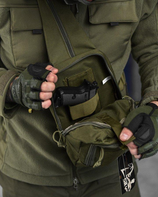 Тактична сумка нагрудна hardy hake Одеса - фото 5