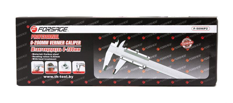 Штангенциркуль (0-200мм, 0.02мм; внутр. Ø, зовн. Ø + глибиномер), в пластиковому футлярі Одеса - фото 2