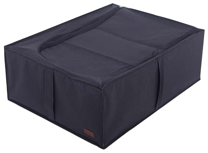 Кофр для хранения вещей со съемной перегородкой KHV-2-V-black (Черный) Сумы - изображение 3