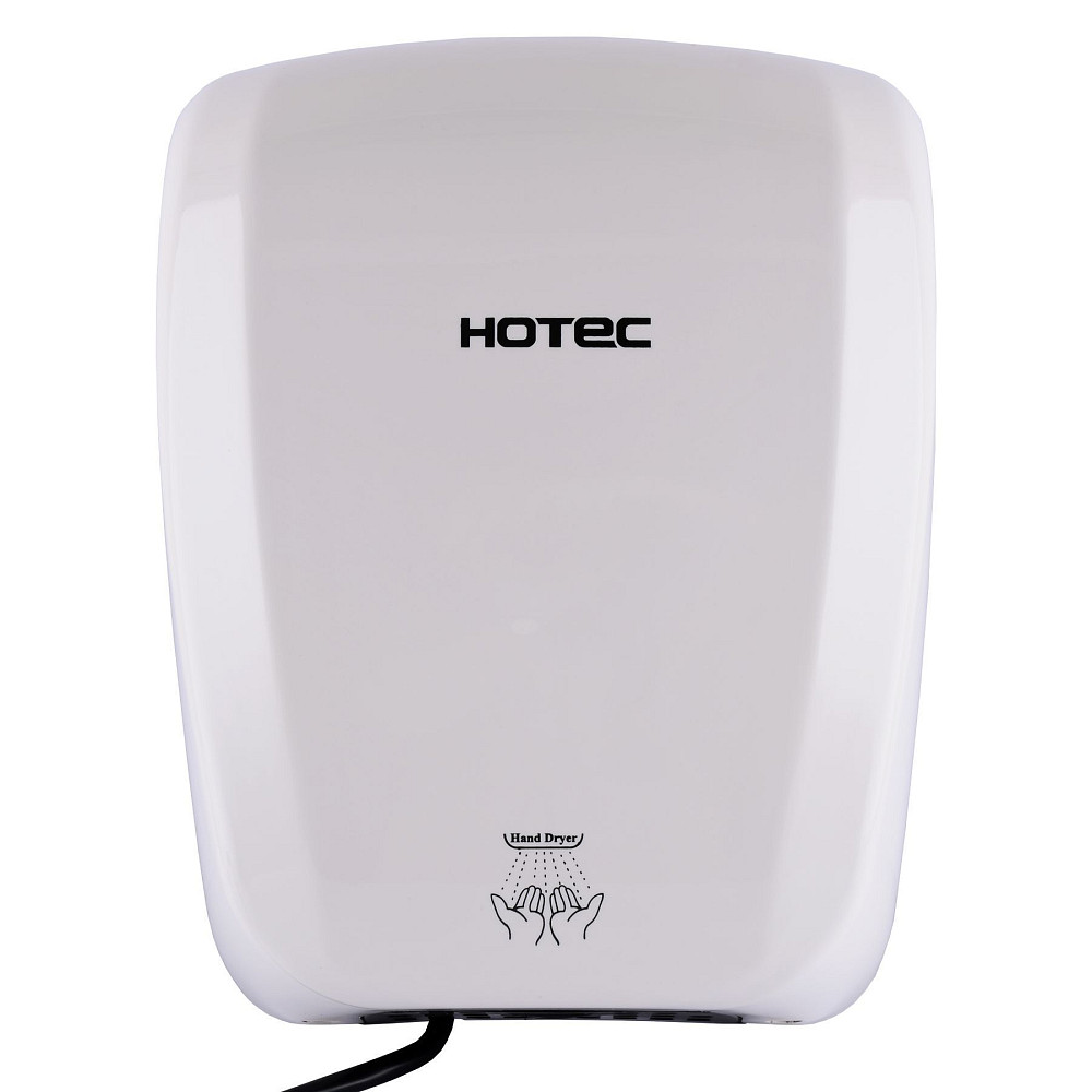 Сушарка для рук HOTEC 11.231 ABS White сенсорна, корпус пластик білий (220В ,1800Вт) Луцьк - фото 4