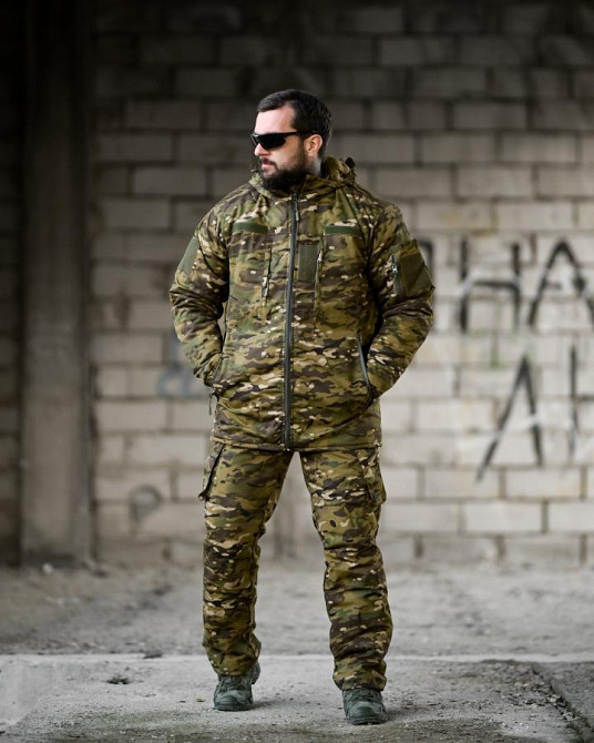 Зимний тактический костюм NORTHERN мультикам ВТ7932 Одесса - изображение 12