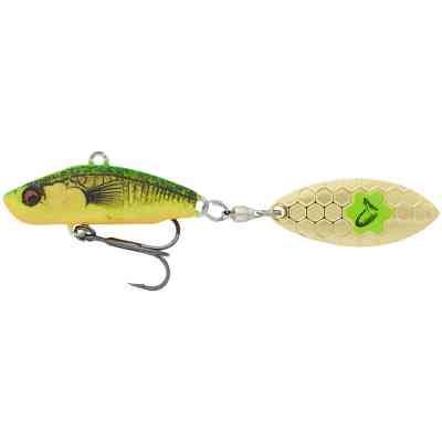 Блешня Savage Gear 3D Sticklebait Tailspin 73mm 13.0g Firetiger (1854.43.96) Вінниця