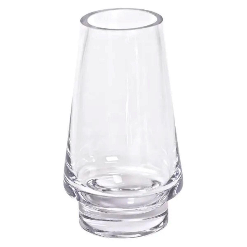 Стеклянная декоративная ваза для цветов 25 см прозрачная ваза для интерьера 1.9 л HP-10-20 Киев - изображение 2