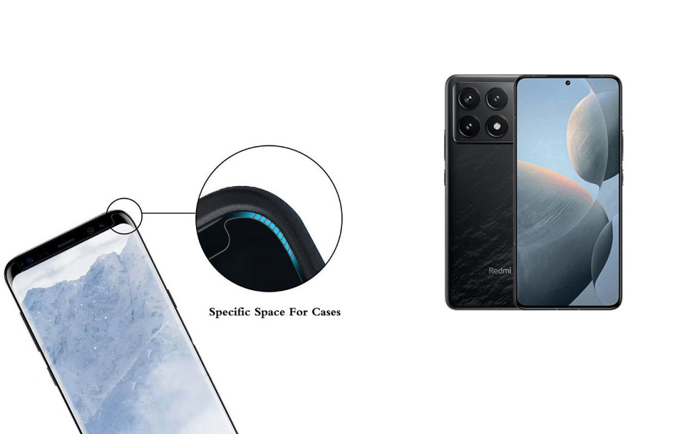 Захисне скло HyperGlass Pro для Xiaomi Redmi K70, K70E, K70 Pro – максимальна чутливість та захист Київ - фото 3