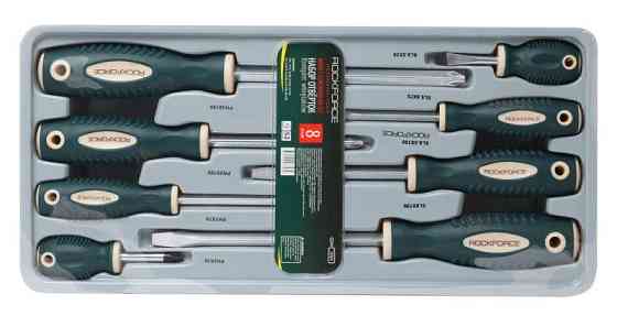 Набір викруток 8пр. (SL5,6x2,8;PH1;PH2x2 PH3) в лотку Одеса