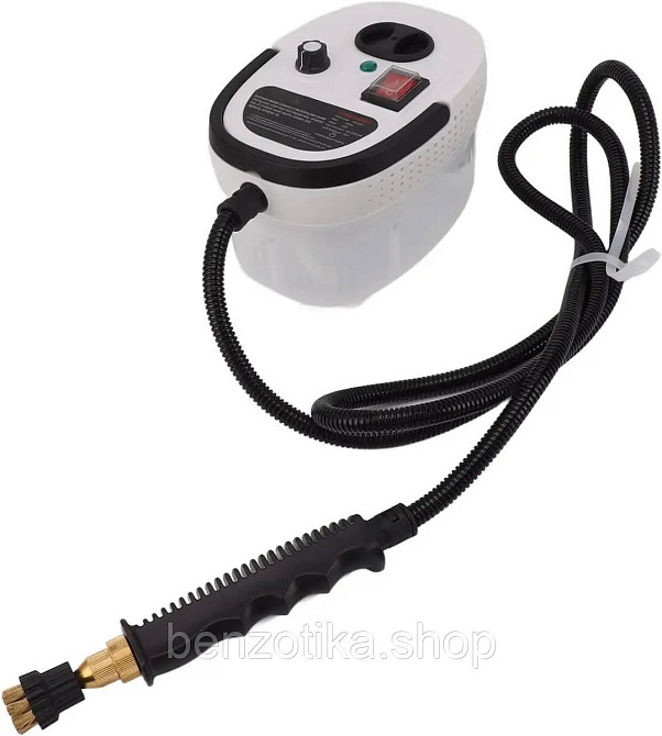 Пароочисник для прибирання 2200 Вт з 6 насадками Парова щітка, ручний відпарювач Київ - фото 8