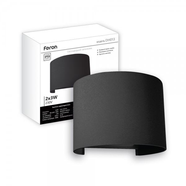 Архитектурный светильник Feron DH013 черный Киев - изображение 1