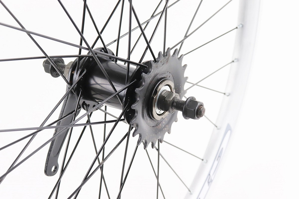 Колесо 24" заднє V-brake, обід "крапля" та втулка 14Gx36H алюмінієві, кріпл. гайка, "GRAVITY" Київ - фото 3