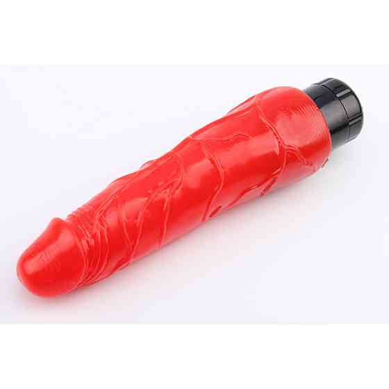 Вибратор реалистичный на батарейках Chisa Hotstorm Devilish X2, красный Sex Aura Киев