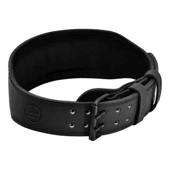 Пояс для важкої атлетики RDX 4 шкіряний Full Black M Кам'янське