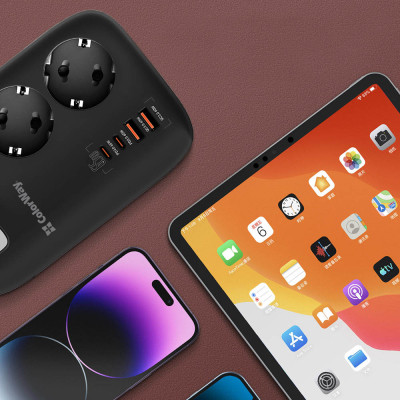 Сетевой фильтр питания ColorWay CW-CHE34PDB 3 роз/4USB GaN3 Pro (CW-CHE34PDB) Винница - изображение 7