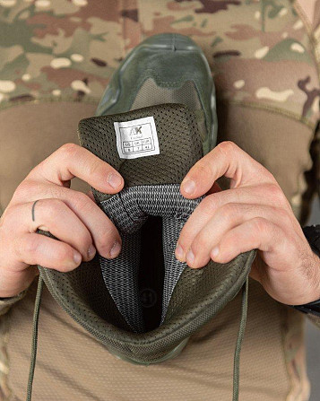 Тактичні черевики берці AK olive ВТ0528 Одесса - изображение 6