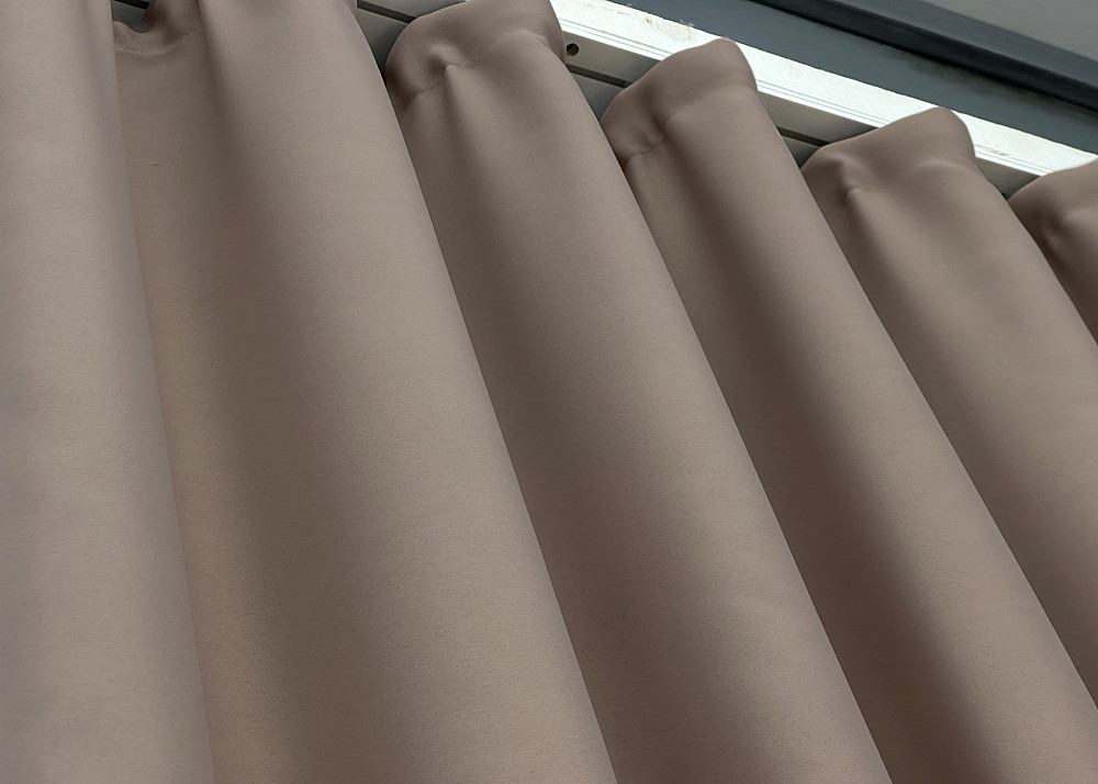 Комплект готовых штор VR-Textil Bagema Rvs № 1242ш Какао 150х250 см 2 шт (39-901) Киев - изображение 4