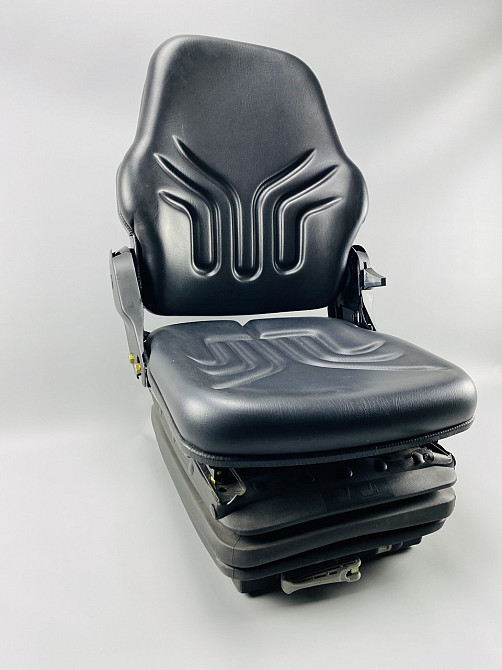 Сиденье трактора и спец. техники универсальное.  полиуретановая пена высокой плотности + кож. зам амортизация Мукачево - изображение 9