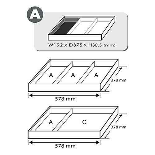 Набір ключів шарнірних 6-19 мм 7 од. (в ложементі, тип А) TOPTUL GEA0703 Чернігів
