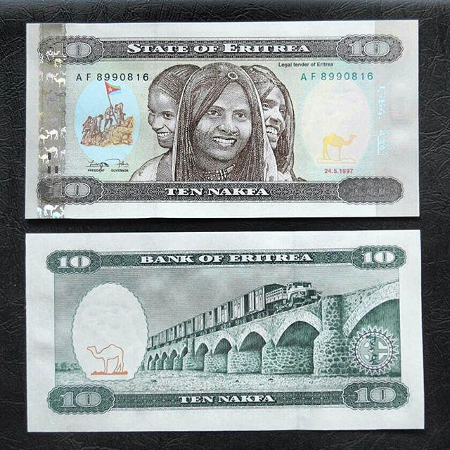 Еритрея / Eritrea 10 Nakfa 1997 Pick 3 UNC Полтава - фото 1