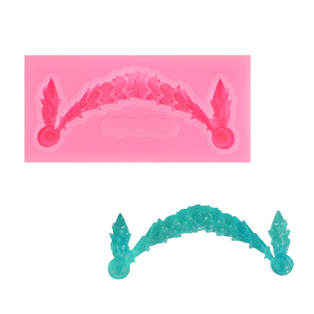 Молд силиконовый Занавеска 73 на 35 мм розовый Киев - изображение 1