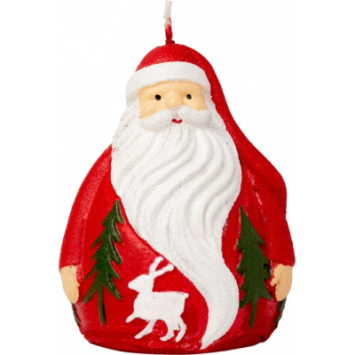 Свеча Novogod`ko Дед Мороз 8*11,5см, парафин (974660) Винница - изображение 1