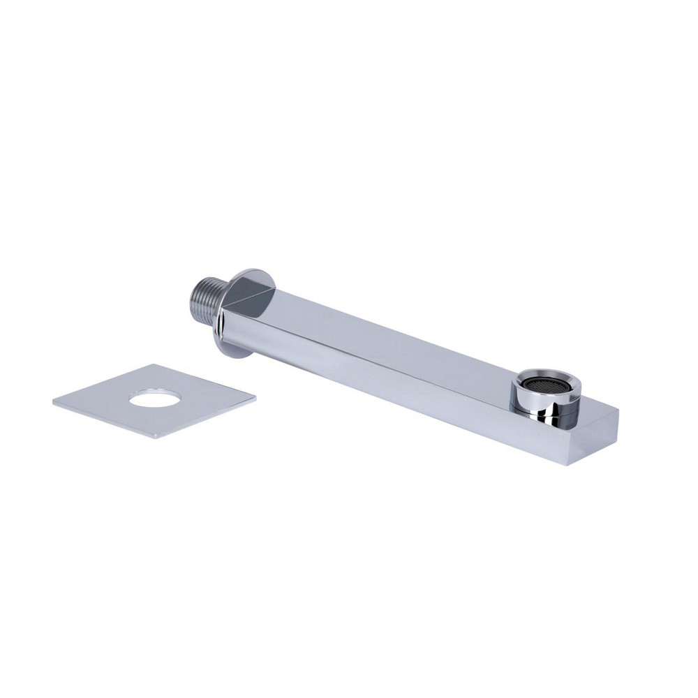 Вилив для систем прихованого монтажу Qtap Vytok 180 мм прямокутний QTVYT246CRM45932 Chrome Київ - фото 7