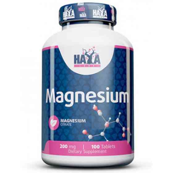 Цитрат магнію Haya Labs Magnesium Citrate 200 mg 100 tabs Луцьк
