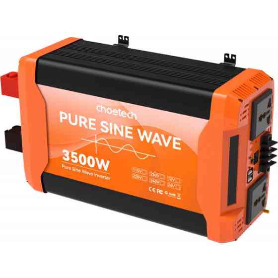 Інвертор автомобільний Choetech 12\220V 3500W (1600Вт), чиста синусоїда Киев