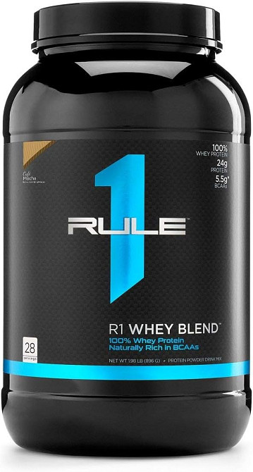 Протеїн Rule 1 R1 Whey Blend 905g (Mocha coffee) Луцьк - фото 1