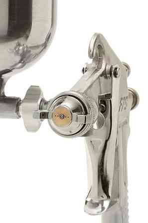 Фарбопульт пневматичний поворотний MASTERTOOL HP MINI ВАЛБ 400 мл Ø 1,5 мм круглий/плоский факел 70-130 л/хв 2,5-4,0 бар 80-8935 Коломыя