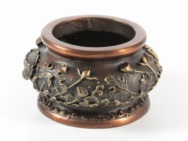 Статуетка чаша лотоси бронза Київ - фото 1