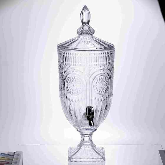 Лимонадниця Sunflower 5л із краном HP-19-291 глечик диспенсер для води і напоїв прозорий Коломия