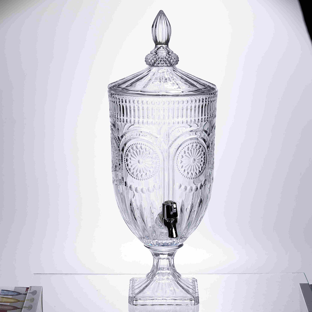 Лимонадниця Sunflower 5л із краном HP-19-291 глечик диспенсер для води і напоїв прозорий Коломия - фото 1