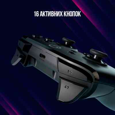 Геймпад Lorgar TRIX-510 PC iOS13 Android PS3 Bluetooth Black (LRG-GP510) Вінниця