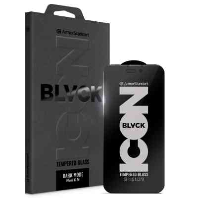 Стекло защитное Armorstandart Dark Mode BI Apple iPhone 17 Air (ARM86632) Винница
