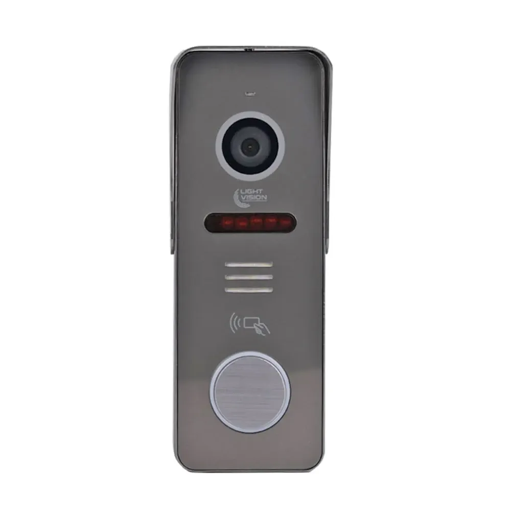 Відеопанель Light Vision RIO FHD(RF) Grey зі зчитувачем Mifare (82-00221) Киев - изображение 2