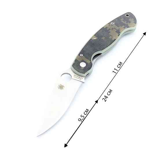 Ніж складний Spyderco A10 Дніпро