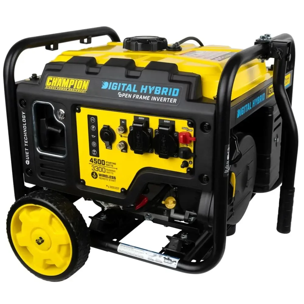 Генератор Инверторный 4.5 кВт с Открытой Рамой И Дистанционным Запуском От Компании Champion Киев - изображение 1