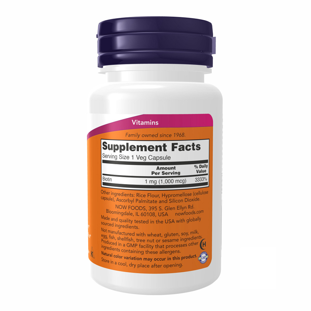 BIOTIN 1000mcg - 100 vcaps Луцьк - фото 2