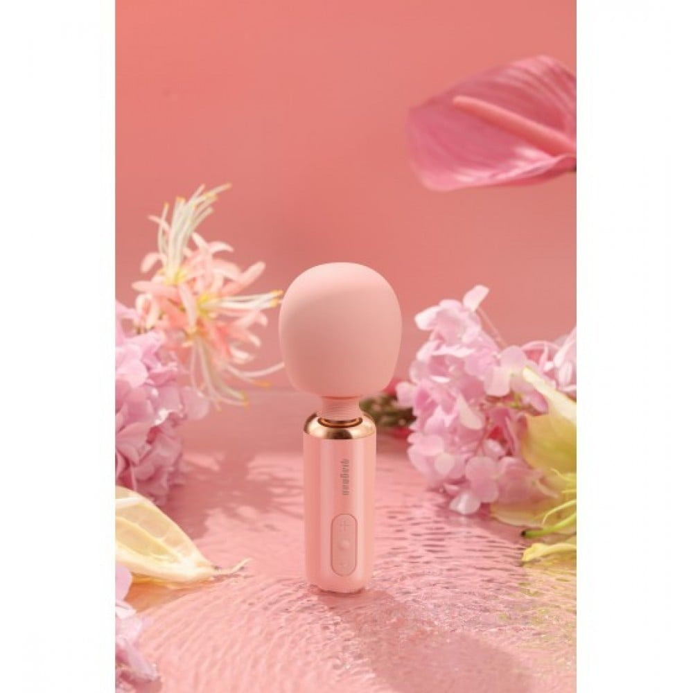 Вибратор-микрофон Qingnan 5 Powerful Mini Wand Massager, розовый Sex Aura Киев - изображение 4