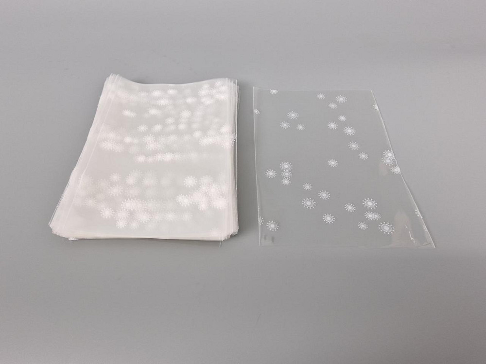 Пакет із малюнком для пакування подарунків (10*15) No390 (3) "Сніжинка" (100 шт.) Харків - фото 1