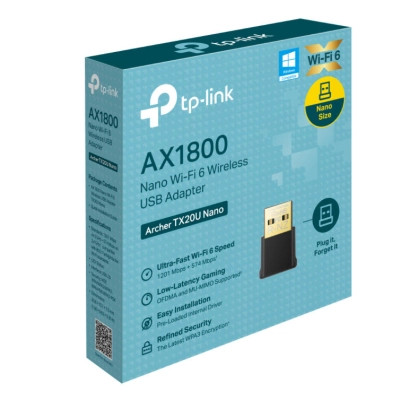 Сетевая карта Wi-Fi TP-Link Archer TX20U Nano (ARCHER-TX20U-NANO) Винница - изображение 2