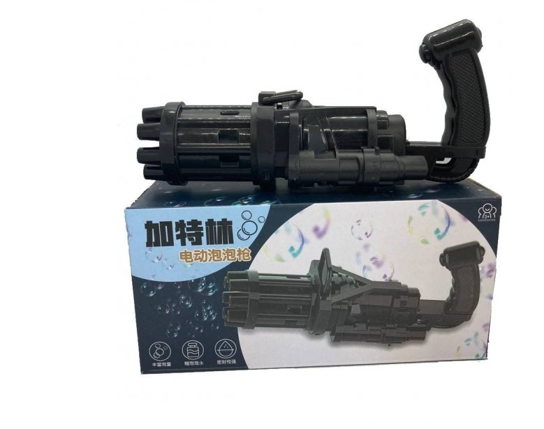 Пулемет из мыльных пузырей Миниган GATLING WJ950 / 7934 Днепр - изображение 1
