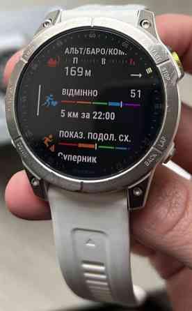 Смарт -Часы Garmin Epix Gen 2 Sapphire Titanium Киев