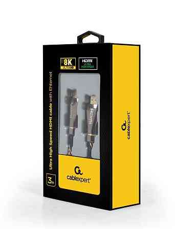 Кабель Cablexpert HDMI - HDMI V 2.1, (M/M), 3 м, Black (CCBP-HDMI8K-3M) Чорний Харків