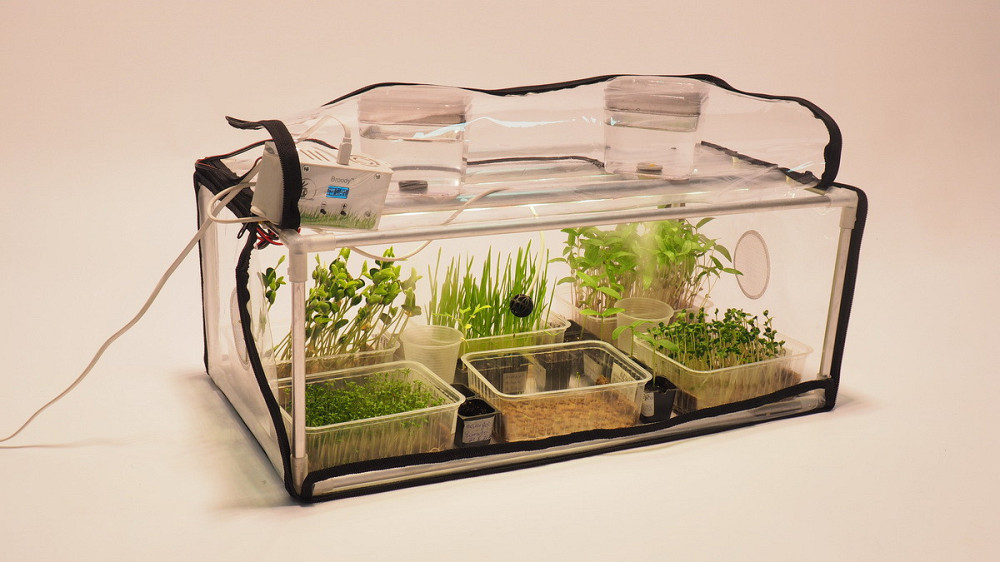 Пророщувач побутовий для насіння, мікрозелені та розсади GreenCap L Metaplant з фітосвітлом та зволо Бориспіль - фото 9