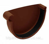 Водостічна система RAINWAY Заглушка жолоба 90 ліва і права Харків - фото 1