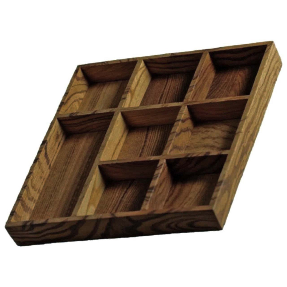 Менажниця дерев'яна "Трапель" кориця Миколаїв - фото 1