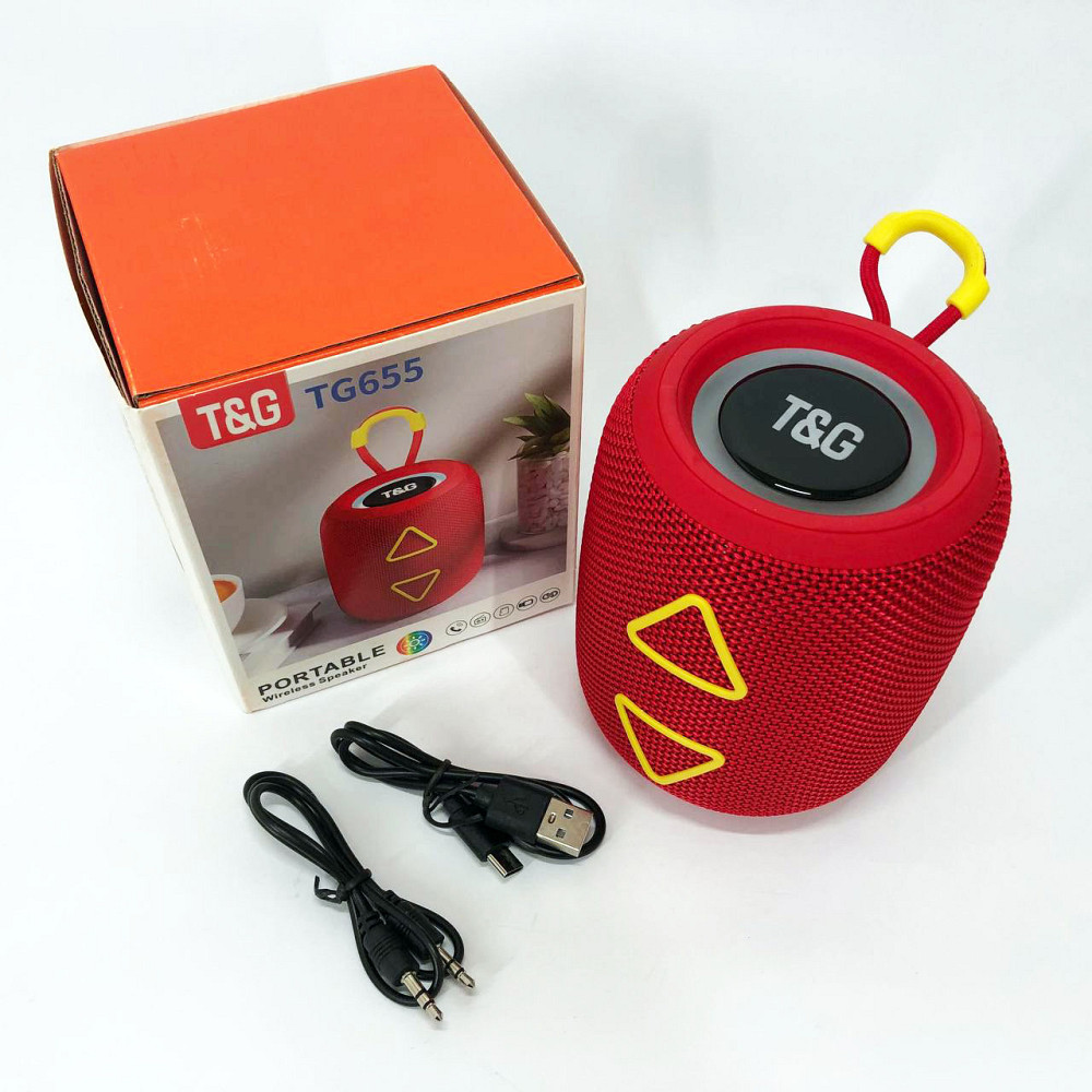 Музыкальные колонки для улицы TG655, Портативная беспроводная колонка с хорошим звуком PB-13 Львов - изображение 13