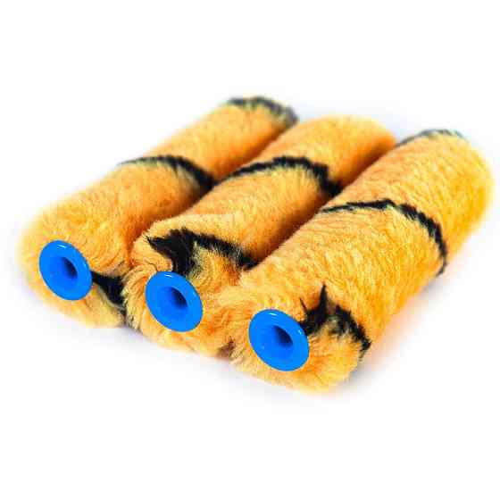 Валик хутряний під ручку 6х15х100 мм, ворс 11 мм TITAN COLOR PREMIUM 3 шт Рівне