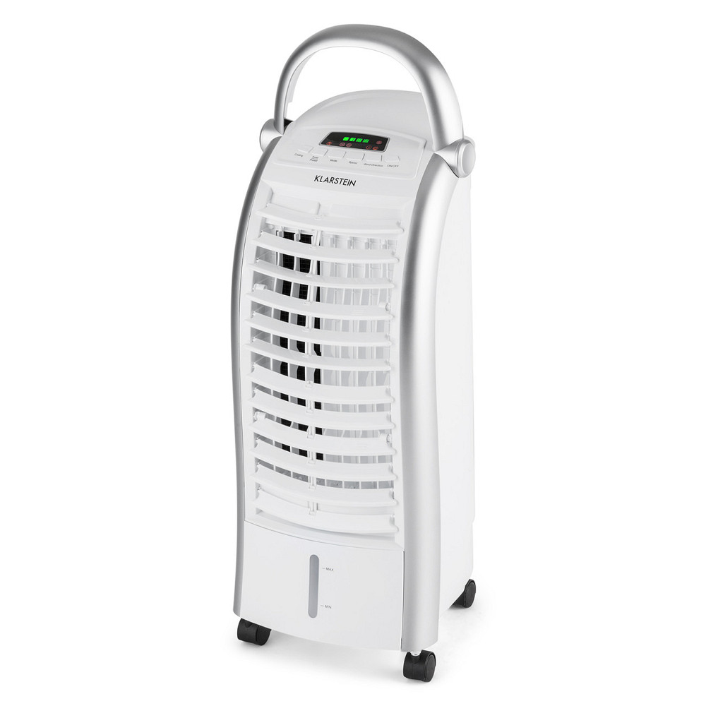 Maxfresh Fan Air Cooler Humidifier 4-in-1 Function Oscillation 6L Резервуар для воды 55W Функция таймера Белый Ровно - изображение 10